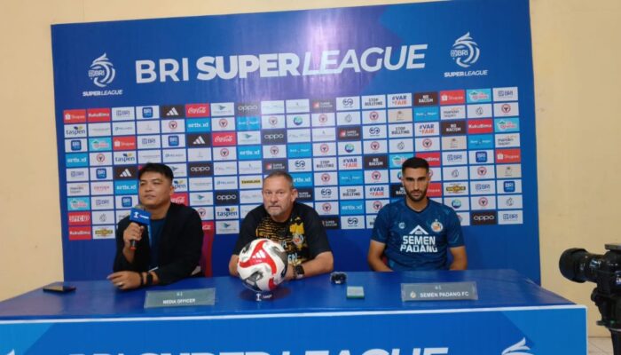 Semen Padang FC Fokus Bangkit, Dejan Antonic Incar Poin dari Malut United