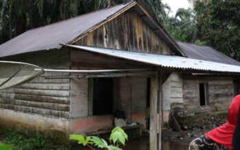 Rumah tak layak huni warga yang dibantu Wagub Vasko. (dok. istimewa)