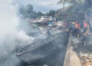 Tiga Unit Speedboat Terbakar di Batang Arau, Kerugian Capai Rp1,5 Miliar