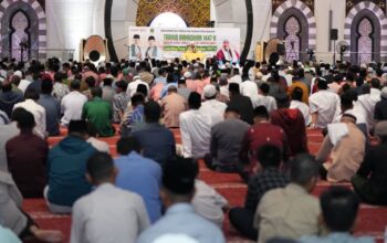 Tarhib Ramadhan dan pembukaan Pesantren Ramadhan di Masjid Raya Syekh Ahmad Khatib Al Minangkabawi. (dok. adpsb)