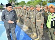 Wawako Maigus Nasir Pimpin Apel Gelar Pasukan Persiapan Ramadhan