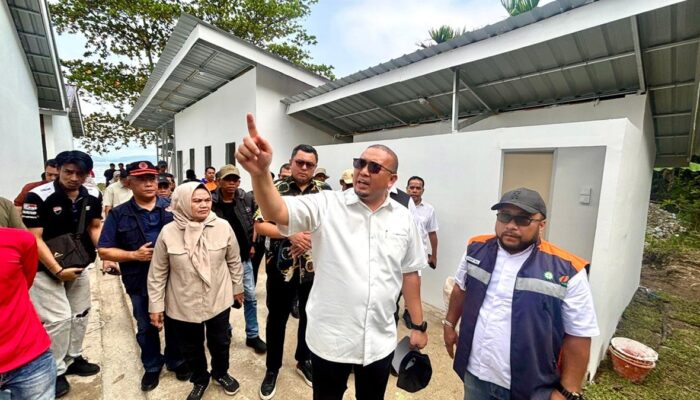 Pemulihan Pascabencana Sumbar, Andre Rosiade Pastikan 28 Huntara Guguak Malalo Siap Dihuni