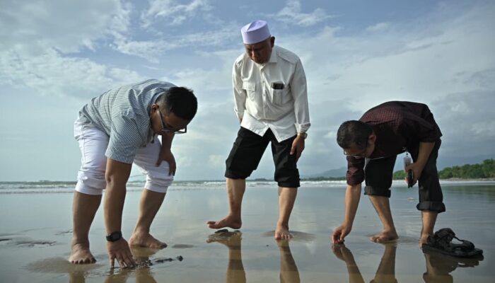 Ada Daratan Baru di Pantai Parkit, Gubernur Mahyeldi: Perlu Kajian Lebih Lanjut