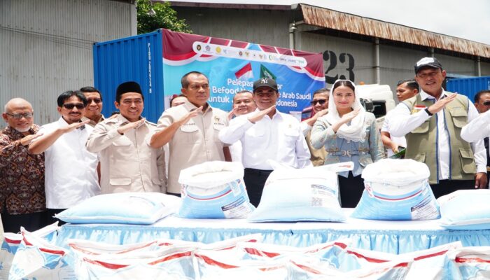 Indonesia Ekspor Perdana 2.280 Ton Beras untuk Jemaah Haji di Arab Saudi