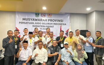 Ari Irpendi Terpilih Aklamasi Pimpin PJSI Sumbar, Usung Tagline Judo Sumbar Menyala