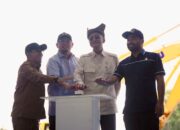 Andre Rosiade dan Menteri PU Ground Breaking Pembangunan Sabo Dam Gunung Marapi di Tanah Datar